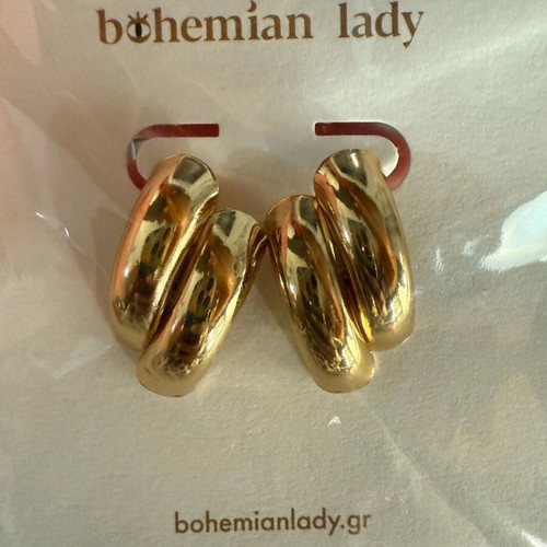 Bohemian lady stainless steel earrings new