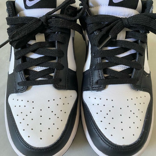 Nike Panda women's athletic shoes new, black and white