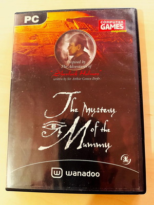 The Mystery of the Mummy PC Game Sherlock Holmes like new