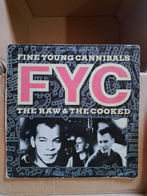 Fine Young Cannibals The Raw & The Cooked LP used, rock