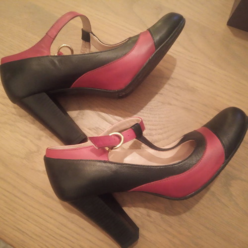 New Matic shoes black-red pumps size 36 new