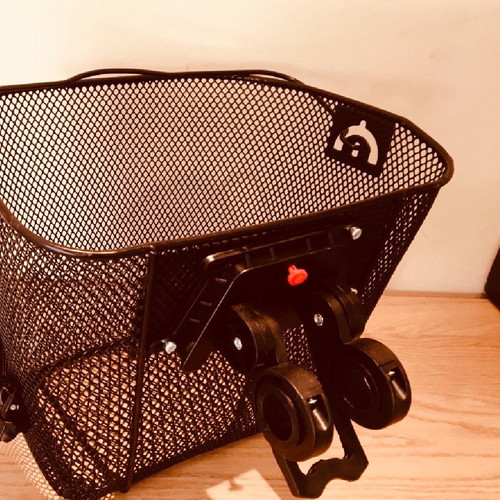 Full set bicycle with detachable basket, FORCE LED lights and mirrors