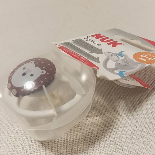 Πιπίλα NUK Space σιλικόνης 0-6 μηνών, καινούργια, σφραγισμένη