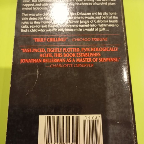 Blood Test by Jonathan Kellerman used, English