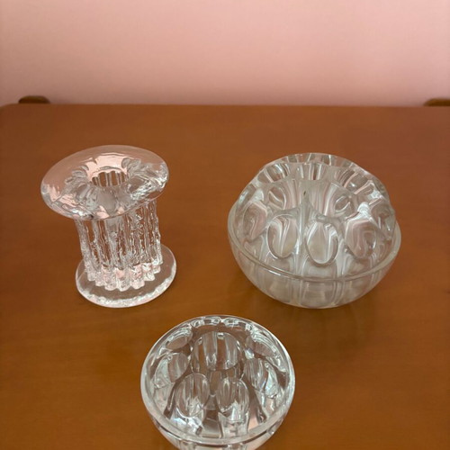 Candlesticks like new, set of 3 pieces