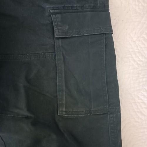 Pull & Bear Black Cargo Pants Medium Like New