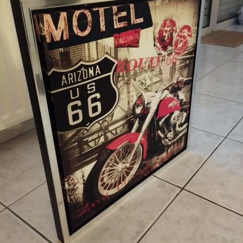 Timeless decorative framed print 50x50 cm like new
