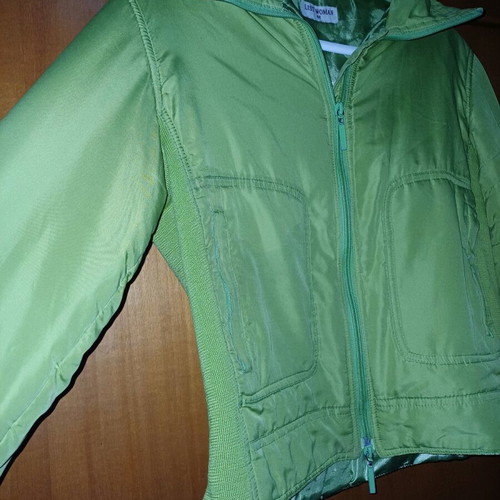 Women's jacket used, light green, size Medium