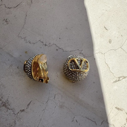 Valentino Garavani earrings with Swarovski stones new