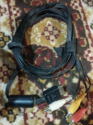 Sony PlayStation 1 official RCA cable