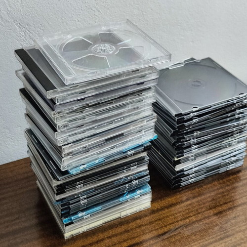 CD cases used, pack of 60+ various
