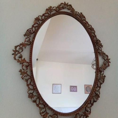 Old Bronze Mirror