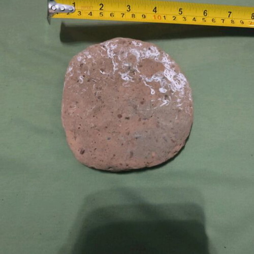 Decorative flat stone new, ready for painting 1 piece