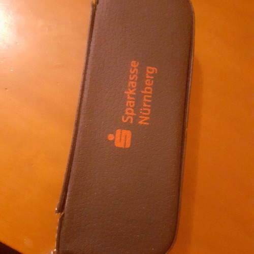 Luxury pen and fountain pen new, Sparkasse promotional
