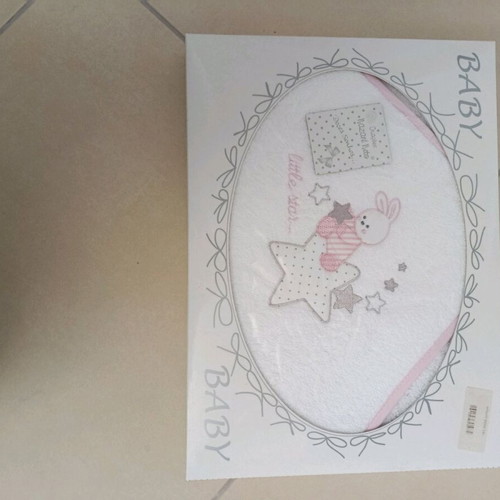 Baby bathrobe unused in original packaging