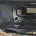 Sony CFD-380L CD ραδιόφωνο κασετόφωνο μεταχειρισμένο, Megabass