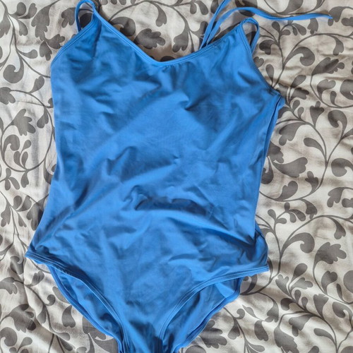 One-piece blue swimsuit size M new