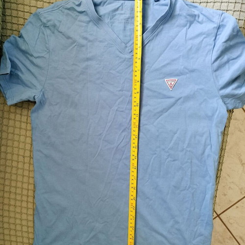 Guess men's t-shirt turquoise like new, size L