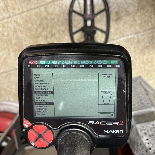 Racer 2 Nokia Makro metal detector used