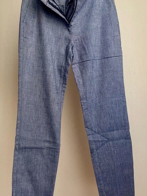 Zara elastic pants like new, blue, size XS