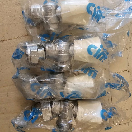 Radiator valves new, set of 4 pieces