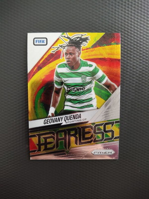 Panini Prizm FIFA Geovany Quenda Fearless ποδοσφαιρική κάρτα