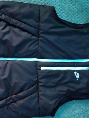 Nike puffer sleeveless vest used, size S