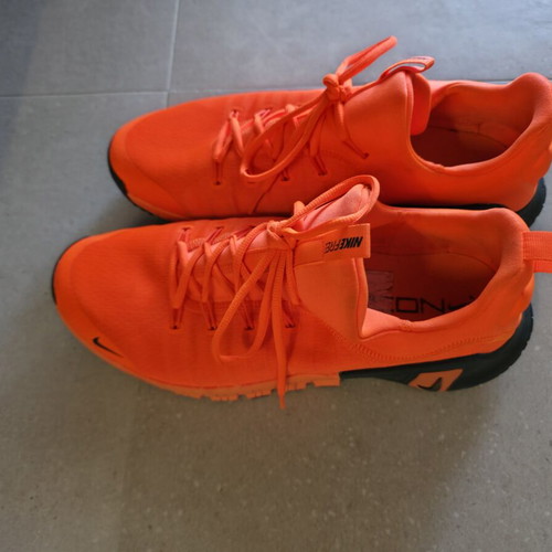 Nike Free Metcon 6 training shoes size 47 like new, orange