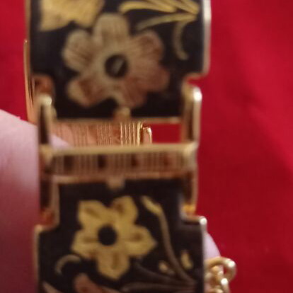 Vintage Spanish Damascene Bracelet from Toledo, new