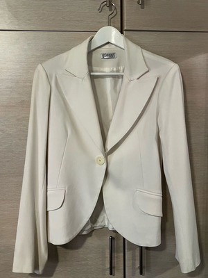 Positivo women's medium jacket used, white