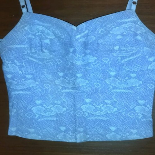 Skirt and top set vintage used purple