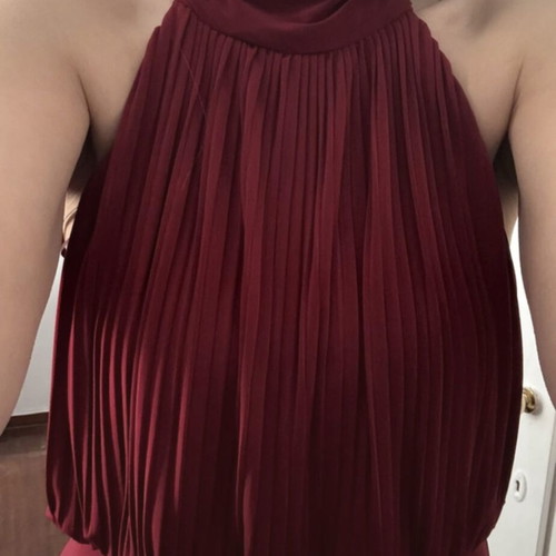 Evening dress red, like new, size M