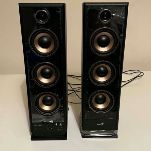 Genius SP-HF2020 floor speakers new, 60W RMS, 2 speakers