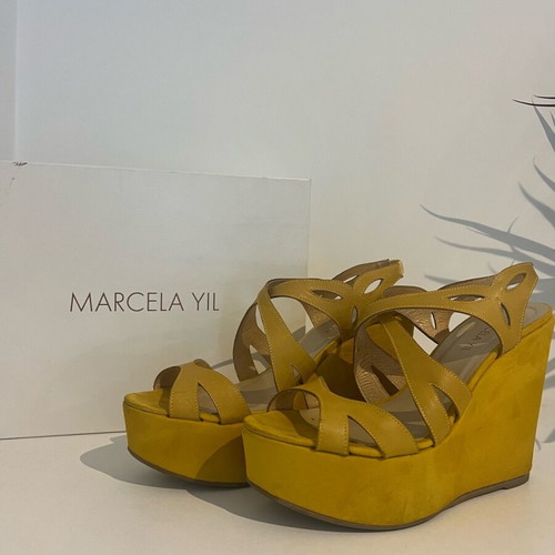Marcela Yil yellow platforms No 40