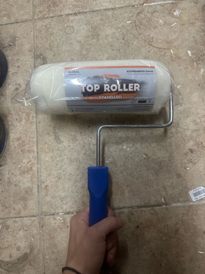 Ρολό βαφής GLOBAL TOP ROLLER 24cm κουρεμένο, καινούργιο