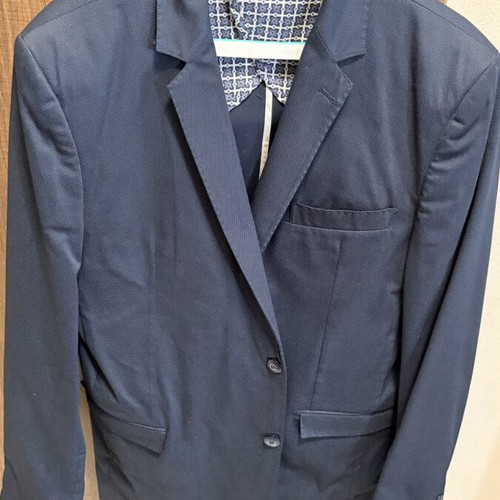 Berto Lucci Suit size 54 like new, blue