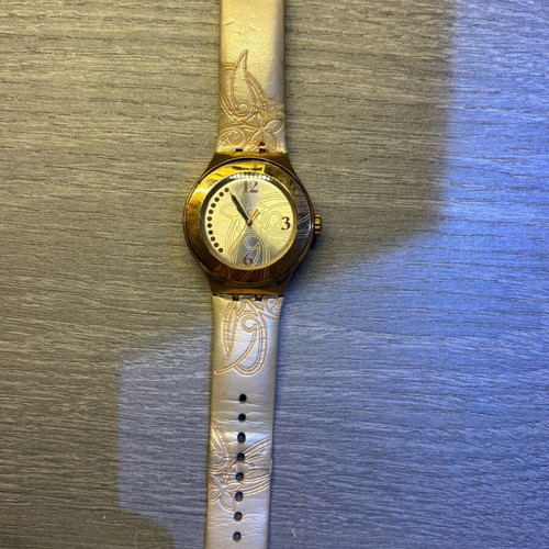 Swatch wristwatch women's used, beige