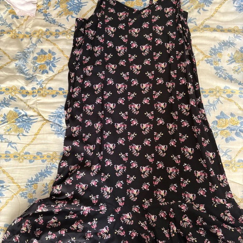 Vila dress like new, size 34, black with pink
