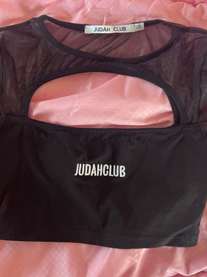 Judah Club top new, size L/XL, black
