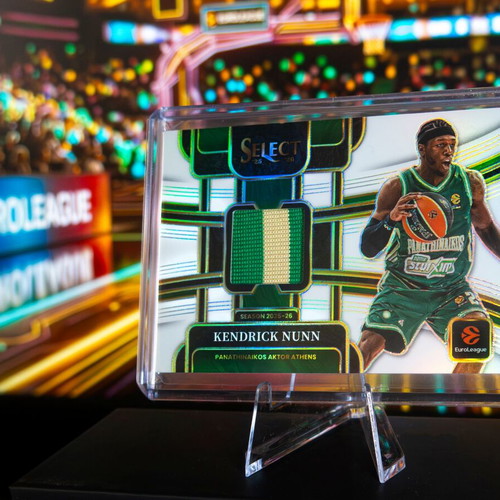 Kendrick Nunn Thread Patch 30/49 Panini Euroleague Select 2025-2026 card