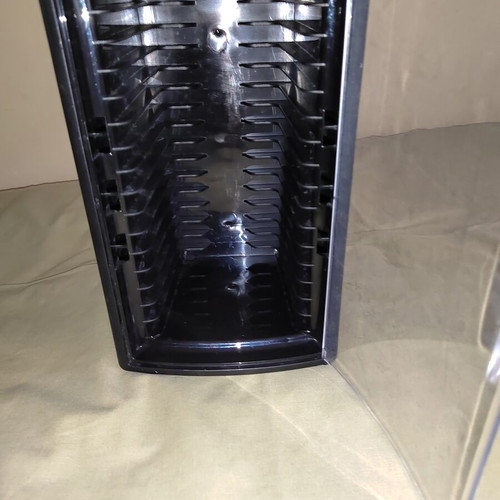 Vintage Italian CD case for 16 CDs used, MGL Plast