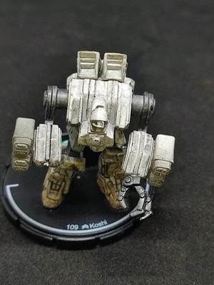 Mechwarrior Koshi #094 used, missing one arm
