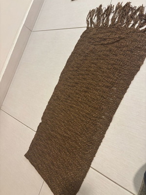 Scarf used in brown color