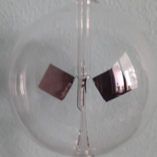 Crookes Robetoy Radiometer decorative glass object new