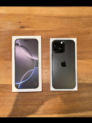 Apple iPhone 16 Pro Max 256GB, black