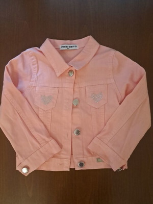 Miss Ebita pink spring kids jacket age 3 like new