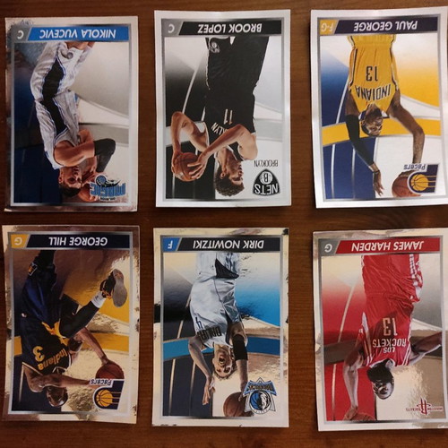 NBA 2015-16 Panini stickers used, 109 pieces