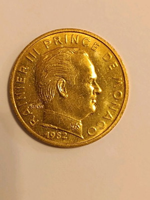 Monaco 10 centimes 1982 new