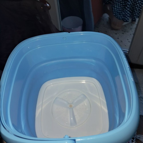 Folding washing machine new, for home or travel