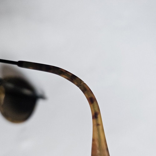 Giorgio Armani 101 741 sunglasses used, tortoise and antique gold